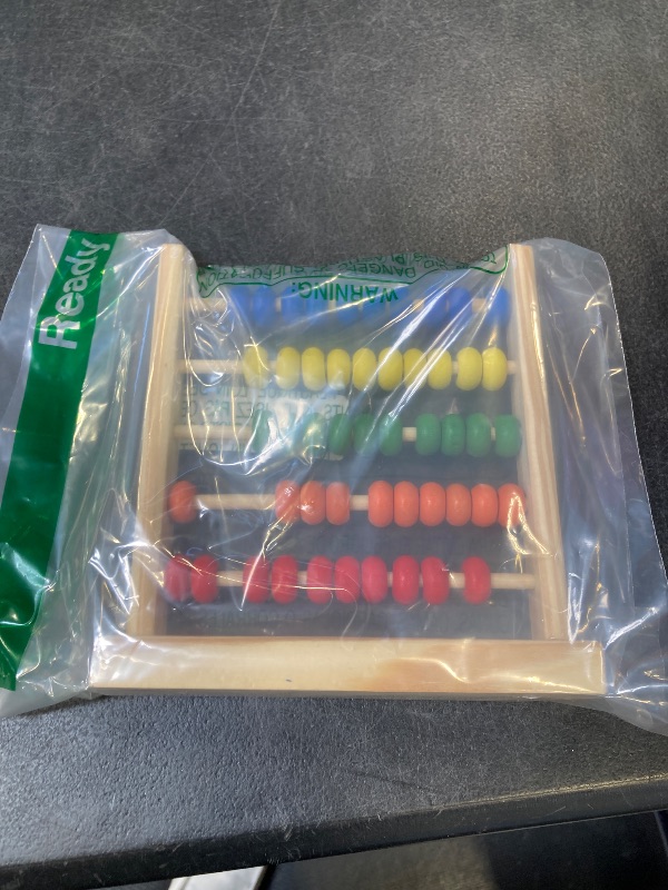 Photo 1 of Sealive Wooden Abacus for Kids Math - 50 Beads Counting Toy, Multi-Color Counters for Kids 3-5, Counting Toys for Preschool Learning & Development, Develops Coordination, Motor Skills