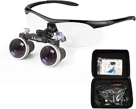 Photo 1 of Dental Binocular Loupes 3.5 x 429mm Magnifier (Silver)