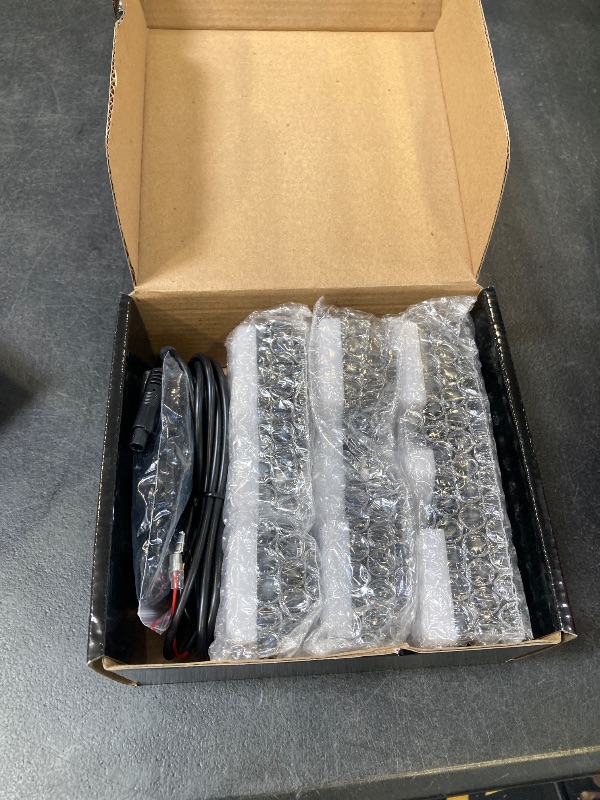 Photo 1 of 3 Piece Grill Emblem Letter Light Compatible with 2019-2024 RAM 1500 Grill Letter Light Aftermarket Set (White for 19-24)