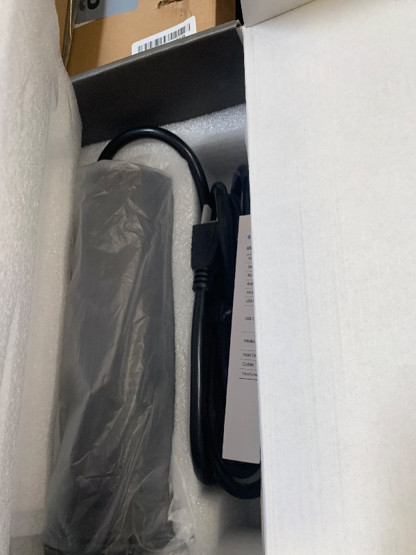 Photo 1 of ANNQUAN Motorized Pop Up Countertop Receptacle with 15W Wireless Charger,Max 20W Power Delivery,3.15" Automatic Pop Up Electrical Outlet with 4 Outlets 4 USB Ports for Home Office Kitchen
