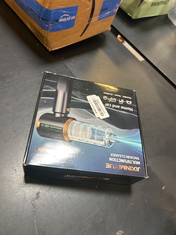 Photo 1 of Cordless Car Vacuum Cleaner: Handheld Vacuum with ??????? Strong Suction, ????????? ????? & HEPA Filter, ?-??-? Cleaning Kit, Type-C Charging for Home Office Car - Black