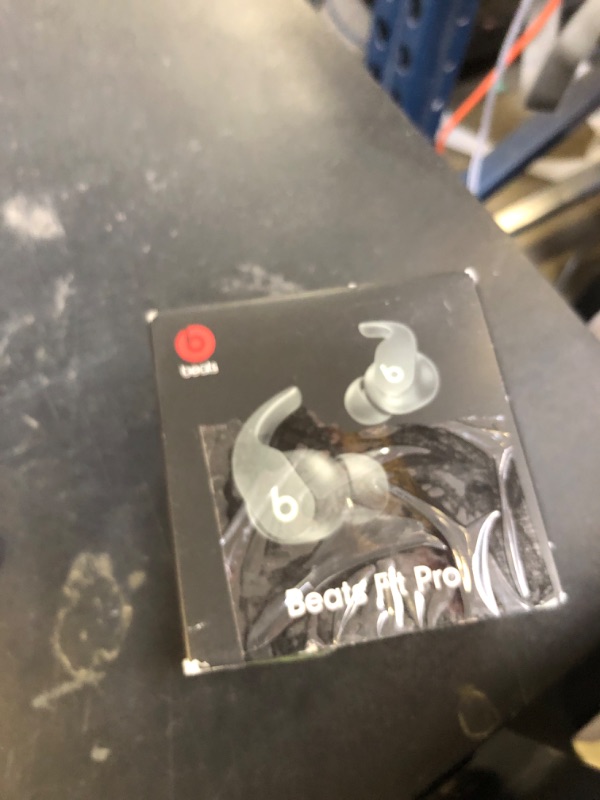 Photo 1 of Beats Fit Pro (1st Gen) - True Wireless Noise Cancelling Earbuds - Active Noise Cancelling - Sweat Resistant Earphones, Compatible with Apple & Android, Class 1 Bluetooth® - Sage Gray