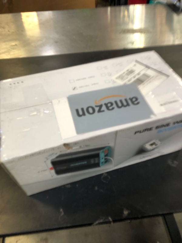 Photo 1 of LANDERPOW Pure Sine Wave Inverter 2000 Watt, 12V DC to 120V AC Inverters for RV, Truck, Solar, Home, Power Inverter with 3 AC Outlet, 30W USB-C, 5V 3.1A USB, Hardwire Port, Remote Control, Surge 4000W