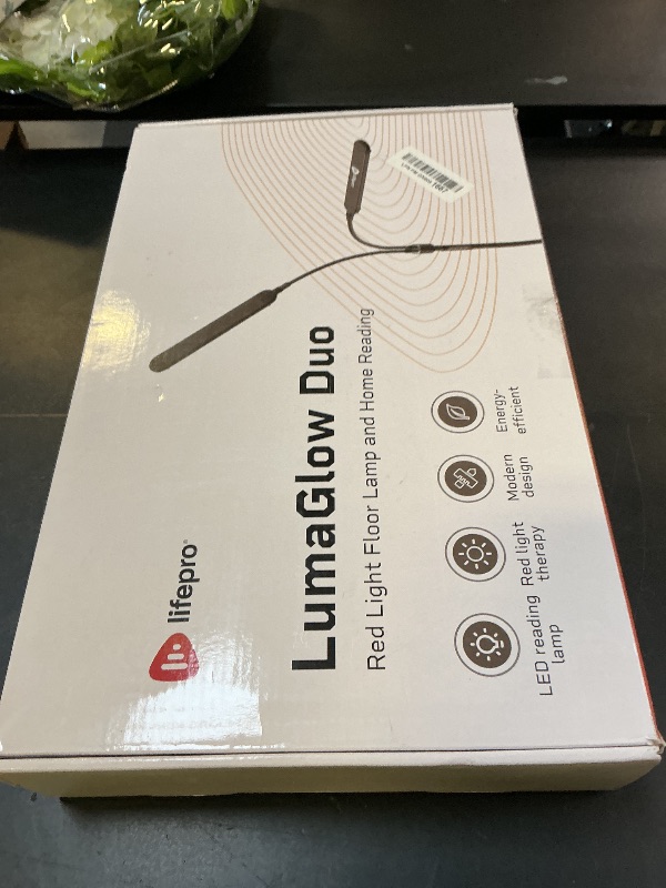 Photo 1 of LifePro Red Light Therapy Lamp & Reading Lamp - 850nm & 660nm Near Infrared and Red Light Therapy for Body -108/216 LED - Lumaglow Multi-Mode Single/Dual Head Design- Wellness and Focused Reading