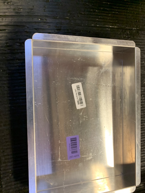 Photo 1 of Winco 2-Inch Deep Aluminum Rectangular Cake Pan, 9-Inch by 13-Inch