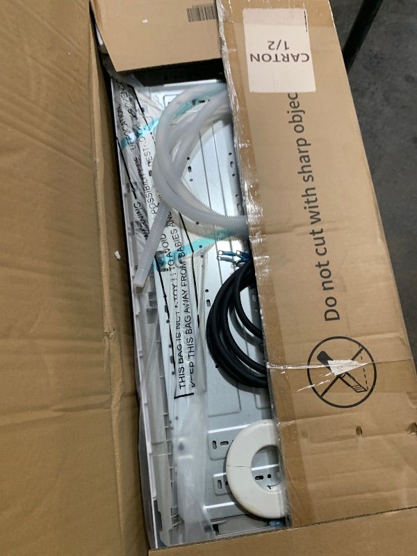 Photo 1 of YITAHOME 21 SEER2 18000 BTU Mini Split AC/Heating System 208-230V, Pre-charged Inverter System with Wi-Fi & Alexa Compatibility, Cover Up to 1250 Sq. Ft, Complete Installation Kit