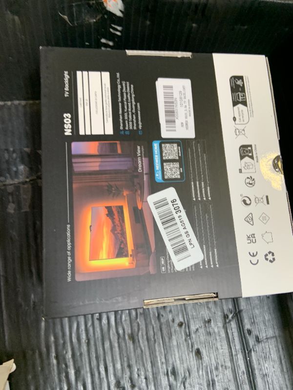 Photo 1 of NEEWER Basics TV Backlight for 55"-65" Screens, 11.8ft/3.6m LED RGB Light Strips with Sensor Change with TV, Scheduled On/Off, Zero Delay Color Sync, Music Sync, 24 Scenes, Supports App Control, NS03