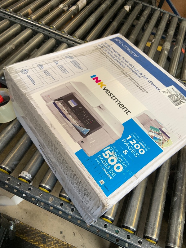 Photo 1 of Brother INKvestment 1365 Wireless Color Inkjet All-in-One Printer with Automatic Duplex Printing and 1.8” Color Display | Includes Refresh Subscription Trial(1) (MFC-J1365DW)