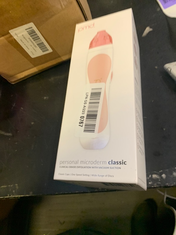 Photo 1 of PMD Personal Microderm Classic for At-Home Use, Facial Exfoliator Tool, Microdermabrasion Machine Kit for Face and Body Skincare, Blush
