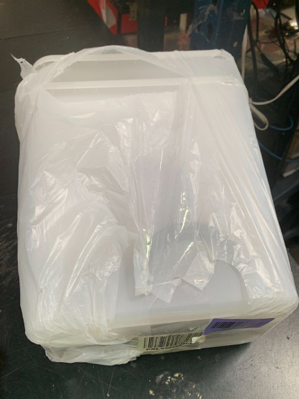 Photo 1 of Automatic Chicken Feeder Chicken Feed Container Hanging Chicken Feeder Rainproof Poultry Feeder Bucket (Frosted)