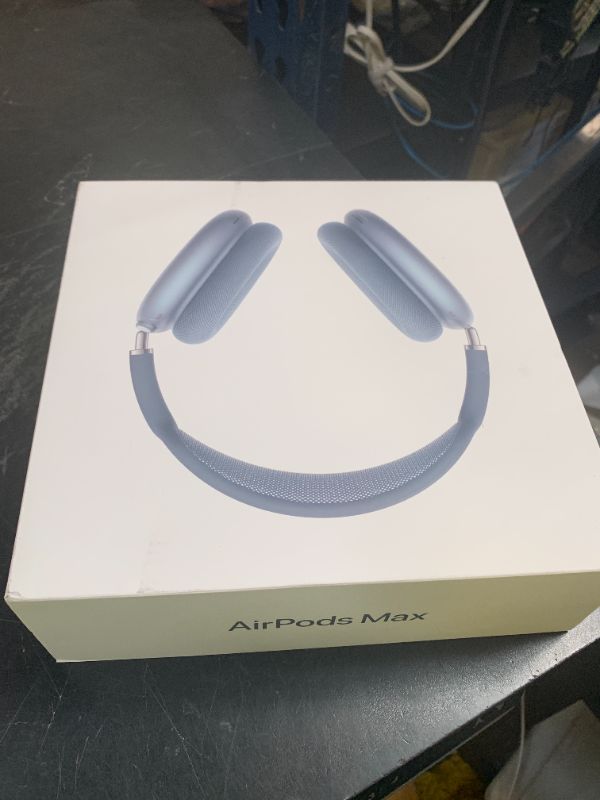 Photo 1 of Apple AirPods Max 2 Wireless Over-Ear Headphones, Active Noise Cancellation, Adaptive Audio, Personalized Spatial Audio, Live Translation, Bluetooth Headphones for iPhone – Blue