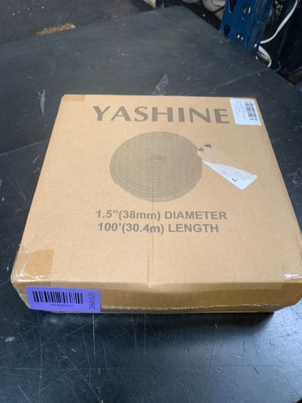 Photo 1 of YASHINE PVC HOSE 1-1/2"*100ft, Pool Backwash Hose, Heavy Duty Reinforced Blue PVC Lay Flat Water, For Swimming Drain Pools and Clean Filters, with 2 Clamp