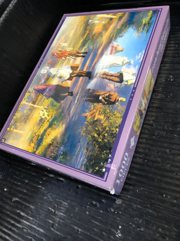 Photo 1 of Nariolar Puzzle Storage Folder for 1000 Pieces with 24 Sheets/48 Puzzles, Large Capacity Portable Puzzle Album to Store Finished Puzzles