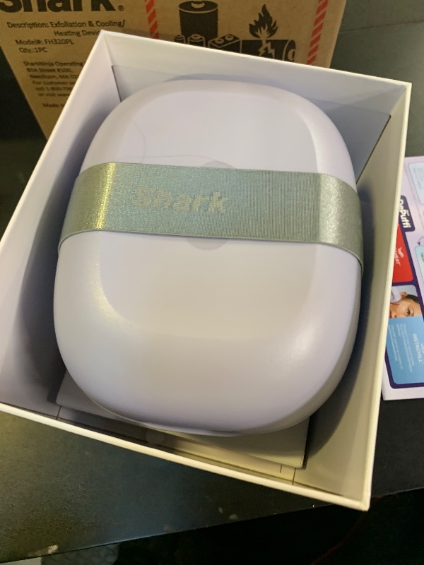 Photo 1 of Shark FacialPro Glow at-Home Hydro-Powered Facial System with DePuffi Hot & Cold Therapy – Professional Spa Skincare Device for Pore Cleansing, Hydration, & Radiant Glow, Lilac, FH320PL