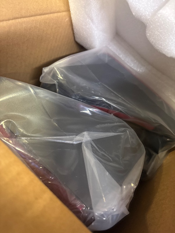 Photo 1 of FIERYRED LED JK Tail Lights Compatible with 2007-2017 Jeep Wrangler JK, Smoked Rear Tail Lights for Turn Signal, Running/Brake and Reverse, 2PCS