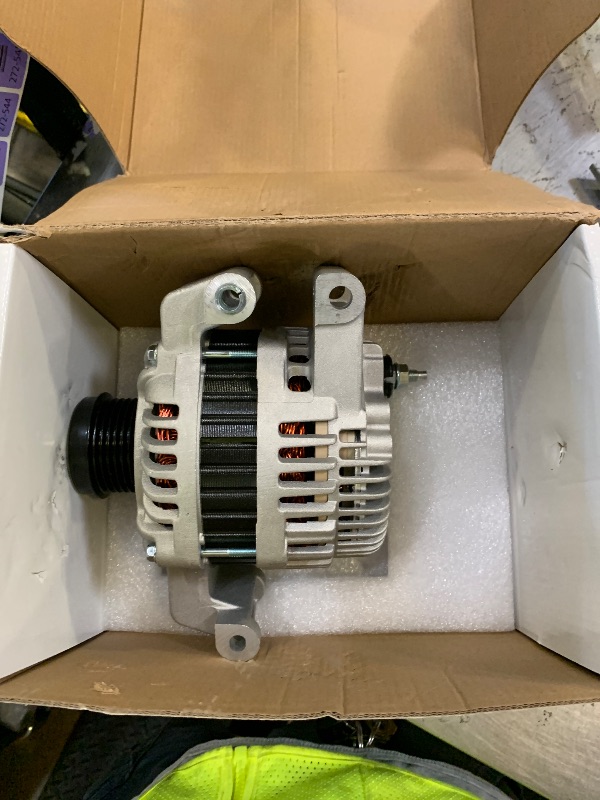 Photo 1 of PHILTOP Alternator Compatible with Dodge Dart 2013-2014, Dart 2015-2016 2.0L High Amp Alternators Replace 11638N 12V 120Amp CW SC6 6-Groove Pulley