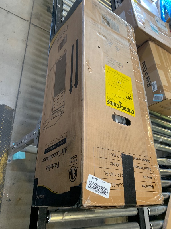 Photo 1 of Electactic 10000BTUs Portable Air Conditioner for Bedroom with Drainage-free Cooling, 4 in 1 Portable AC Units with Cool, Fan, Dehumidifier, Sleep, 24H Timer/Remote/Window Kits