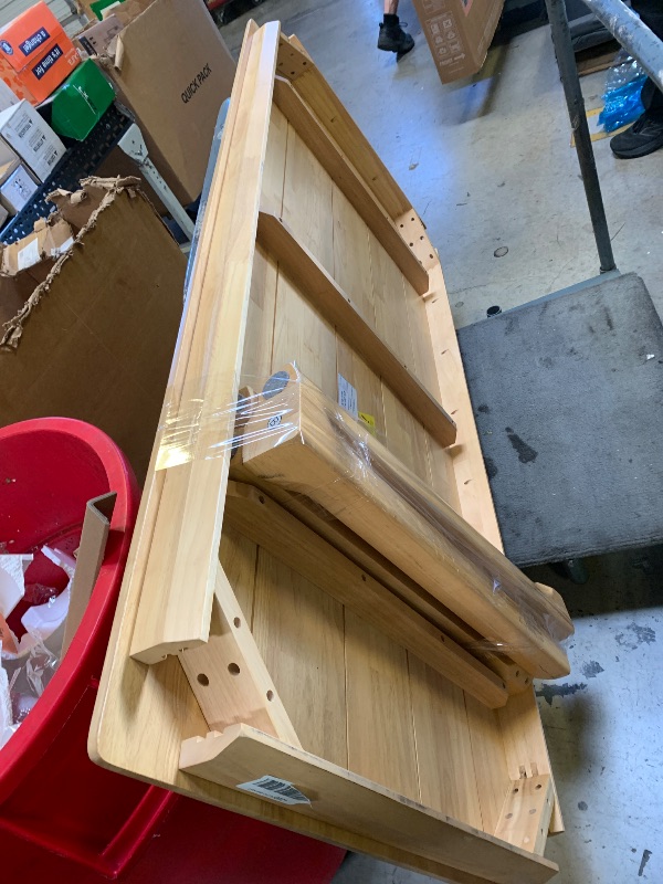 Photo 1 of large wooden table
