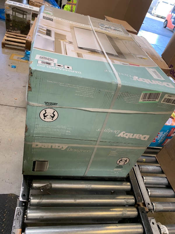 Photo 1 of Danby DAR044A4BSLDD 4.4 cu. ft. Compact Fridge, Stainless Steel (factory sealed)