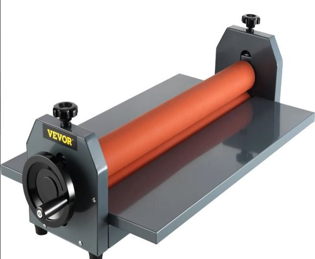 Photo 1 of 39" 1000MM Manual Cold Roll Laminator Vinyl Photo Film Mounting Laminating Machine