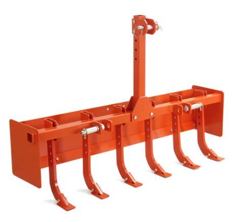 Photo 1 of Garvee 55" Box Blade for Tractor, Box Scraper for Tractor 3 Point Hitch, Box Blade Suitable for CAT-0 & CAT-1 Tractors
