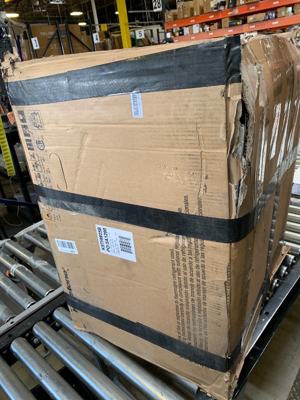Photo 1 of Keystone 23,200 BTU Window Air Conditioner with 16,000 BTU Supplemental Heat and Dehumidifier, 230V, Window AC for Large Rooms up to 1,500 Sq.Ft. with Smart Remote Control