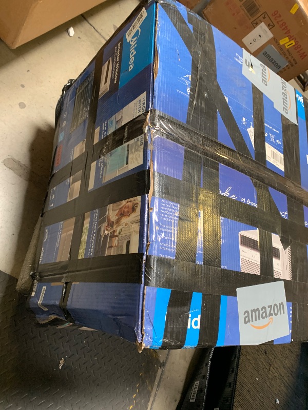 Photo 1 of Midea 24,000 BTU Smart Inverter Window Air Conditioner with APP, Alexa Control, 230V AC Unit Cools up to 15,00 Sq. Ft, Quiet Operation, Energy Saving, Remote & Easy Installation Kit, White