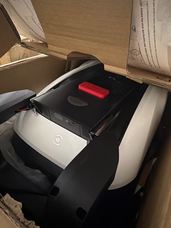 Photo 1 of ECOVACS Goat O1000 LiDAR PRO Robot Lawn Mower, Wire-Free Mapping with LiDAR Navigation, AI Obstacle Avoidance, Smart Edge Mowing, App Control, for Lawns Up to 1/4 Acre