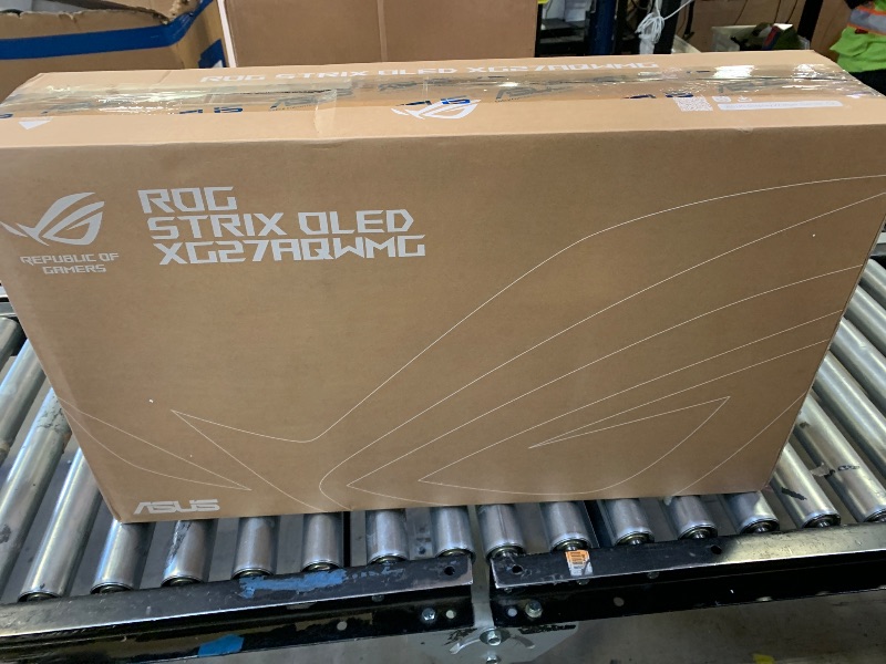 Photo 1 of ASUS Rog Strix 27" 1440P Gaming Monitor (XG27AQWMG), QHD, TrueBlack Glossy Tandem OLED, 280Hz, 0.03ms, Neo Proximity Sensor, DisplayHDR True Black 500, 99% DCI-P3, DisplayWidget, 3yr Warranty