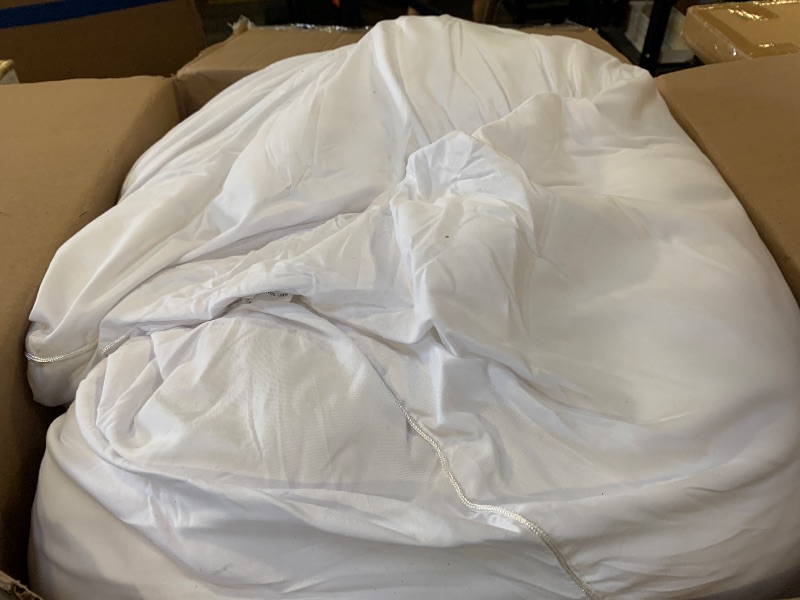 Photo 1 of WINGLAM 40x40 Inch Throw Pillow Insert, Hypoallergenic Down Alternative Square Decorative Pillow, Ultra Soft Lightweight Polyester Sham Stuffer for Couch Bed Sofa, 1 Pack White ?1?