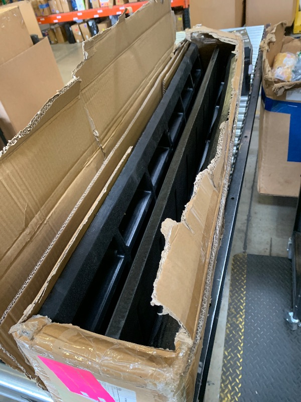 Photo 1 of WKINGBOOM All Black Rubber Driveway Ramps 66139lbs Capacity Low Profile Car Threshold Ramp Curbside Bridge Ramps for Loading Dock, Garage, Sidewalk, Truck, Scooter, Motorcycle & Wheelchair 3 Pack