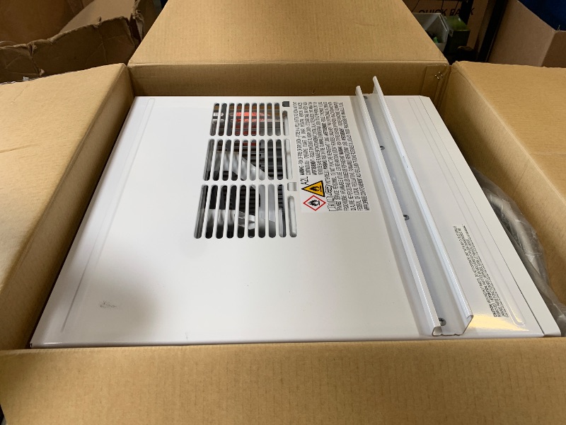 Photo 1 of Frigidaire 12,000 BTU Window Air Conditioner with Remote Control, Cools Up to 550 Sq. Ft., Quiet Operation, Eco Mode, 3 Fan Speeds, Auto Restart, White