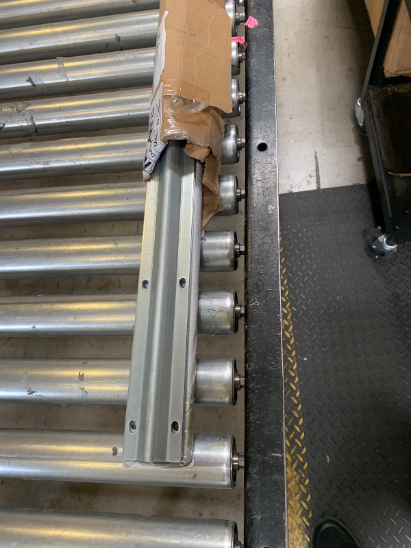 View 3 of YESiDEA 48 FT V Track for Sliding Gate, Heavy Duty Galvanized Inverted Sliding Driveway Gate V Track Sliding Gate with Screws (6FT 8Pcs)