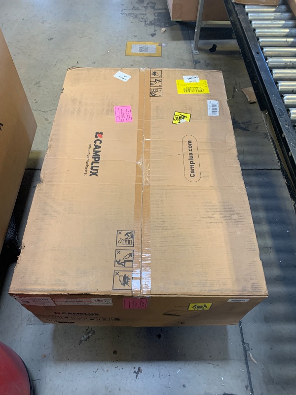 Photo 1 of CAMPLUX 15K BTU RV Air Conditioner with Heat Pump, 43dB Ultra Quiet Rooftop AC Unit for Camper & Trailer, 418 CFM Fast Cooling, Non-Ducted RV AC with Remote Controller, R32 Refrigerant, CSA Certified