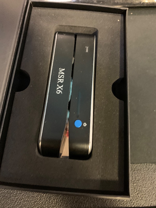 Photo 1 of MSR X6 Bluetooth VIP Card Swiper Reader Writer Encoder Hico 3 Tracks USB and Bluetooth