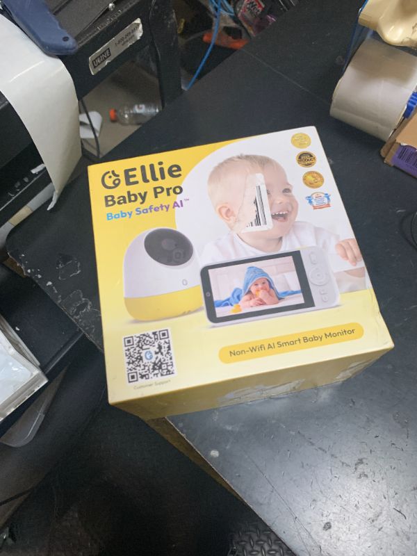 Photo 1 of Ellie Pro Baby Monitor with Camera and Audio,5'' IPS 2K UHD Resolution,6000mAh Battery, Remote Pan-Tilt-5X Zoom, 2-Way Talk,No WiFi, Night Vision, Virtual Fence 24hr Play Back and 1000ft Range