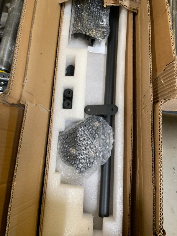 Photo 1 of Fredbeck 8ft Rolling Library Ladders Black 96" with 4FT Sliding Track Kit