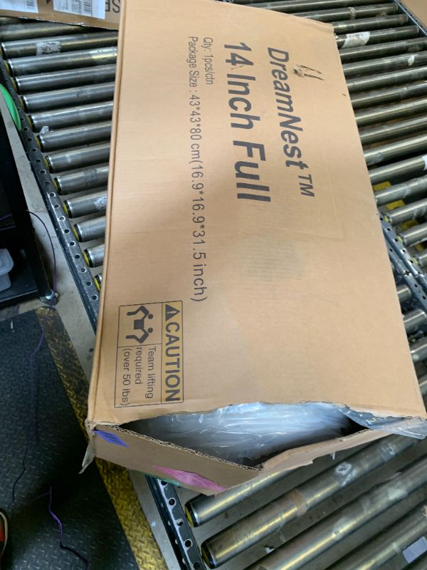 Photo 1 of 14 Inch Full Mattress, Upgraded 7-Zoned Support Hybrid Full Size Mattress In A Box with Cooling Gel Memory Foam & Pocket Coils for Back Pain Relief, Assembled in USA, Motion Isolation, Medium Firm