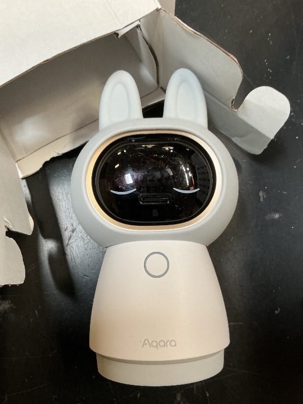Photo 1 of Aqara 4K UHD Dual-Lens Matter Camera Hub G350, Indoor Security Camera 9X Zoom, 360° Pan & Tilt, AI Auto-Tracking, Face/Gesture Recognition, Works with Apple HomeKit, Alexa, Google Home, SmartThings