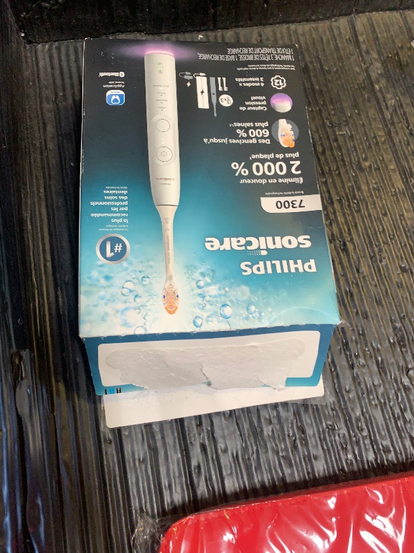 Photo 1 of Philips Sonicare 7300 Series Electric Toothbrush - Next-Generation Sonicare Technology, Pressure Sensor, 12 Brushing Settings, SmarTimer, BrushPacer, 21-Day Runtime, Travel Case, White, HX7420/07