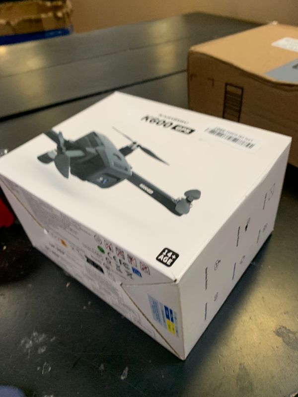 View 2 of GPS FPV Drone with EIS Camera for Adults, 4.5 Inch LCD Screen on Controller?Al Track with Professional GPS?Follow Me, Auto Return?Easy Fly and Foldable Quadcopter for Beginners?Under 249g