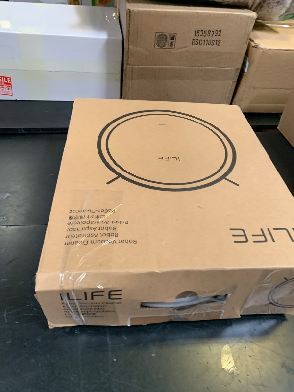 Photo 1 of ILIFE V5s Plus Robot Vacuum and Mop Combo with Wi-Fi/App/Alexa, Automatic Self-Charging Robotic Vacuum Cleaner, Slim and Quiet, Cleans Hard Floors Carpets and Pet Hair (V5s Pro Upgrade Version)