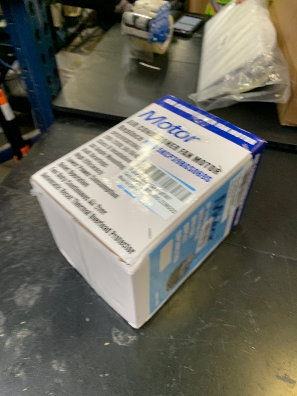 Photo 1 of Condenser Fan Motor Replacement for Carrier 5KCP39BGS069S #3S001, #GE3907 Genteq Bryant Payne Dayton AC/Air Conditioner 1/10 HP 1100 RPM 208-230V 60HZ 48 Frame with Capacitor OEM Upgraded LEUNGOO