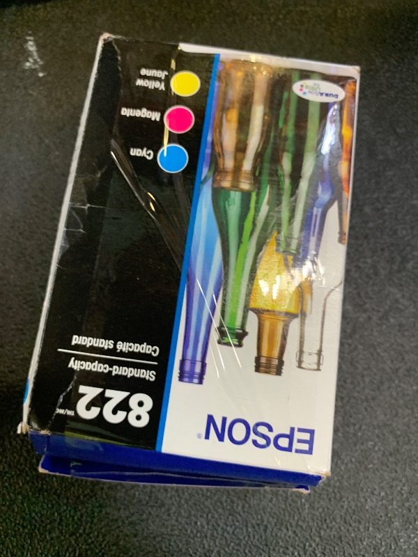 Photo 1 of EPSON 822 DURABrite Ultra Ink Standard Capacity Color Cartridge Combo Pack (T822520-S) Works with WorkForce Pro WF-3820,3823, 4820, 4830, 4833, 4834