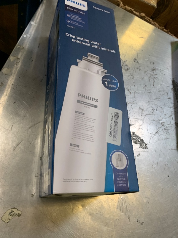 Photo 1 of PHILIPS RO Water Filter ADD583, 6-in-1 Reverse Osmosis Water Filter with Aquaporin Technology, for PHILIPS ADD6928DG/37 & ADD6926WH/37 Countertop Water Dispenser, NSF/ANSI Certified, 1 Year Lifetime