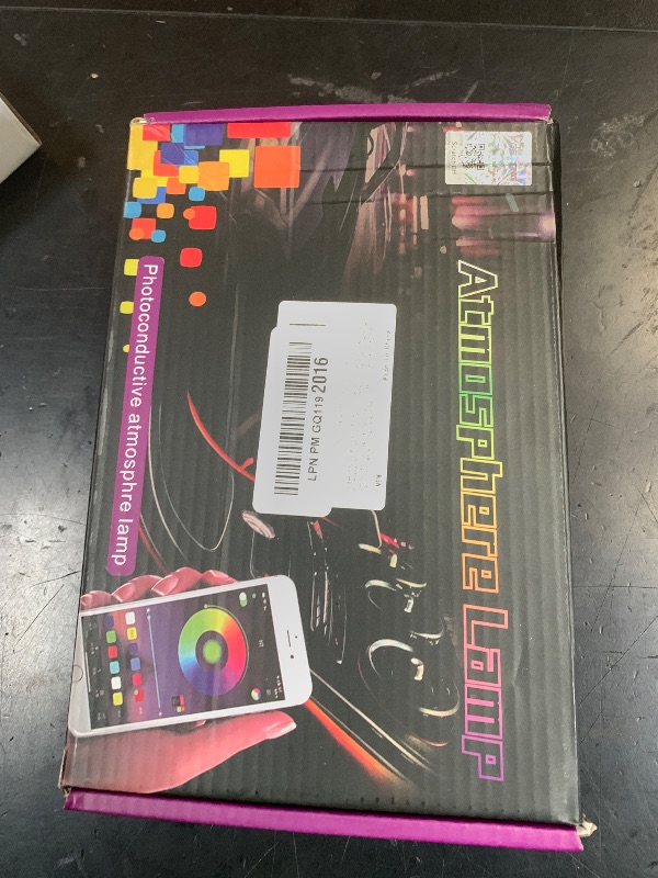Photo 1 of Dreamcolor Acrylic Interior Car LED Strip Light with Wireless APP, RGB 6 in 1 with 175 inches 593 LEDs Fiber Optic Strip Lights for Car, Dynamic Chasing Music Sync Neon Car Ambient Lighting Kits