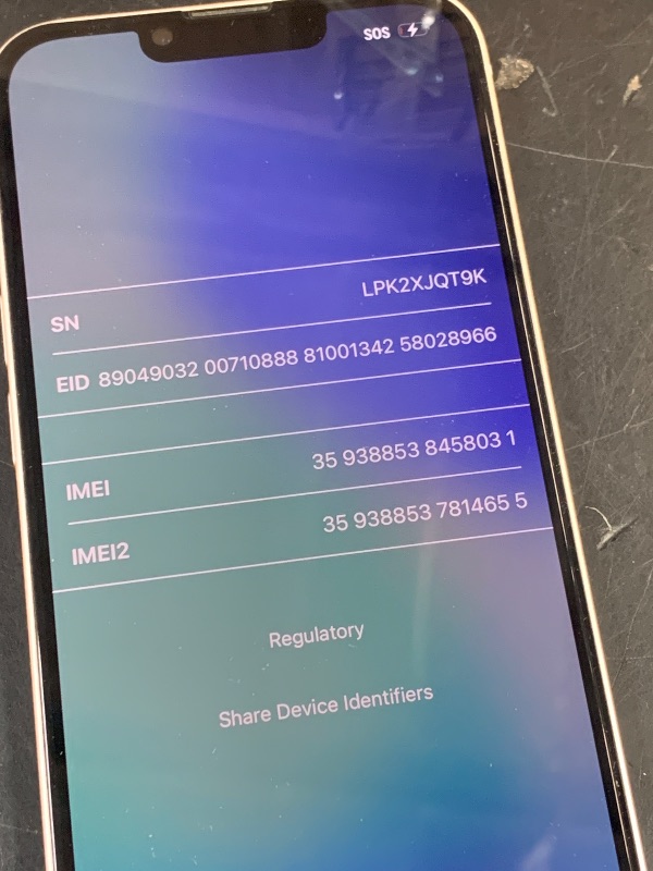 Photo 1 of Apple iPhone 14, 128GB, Starlight - Unlocked (Renewed)