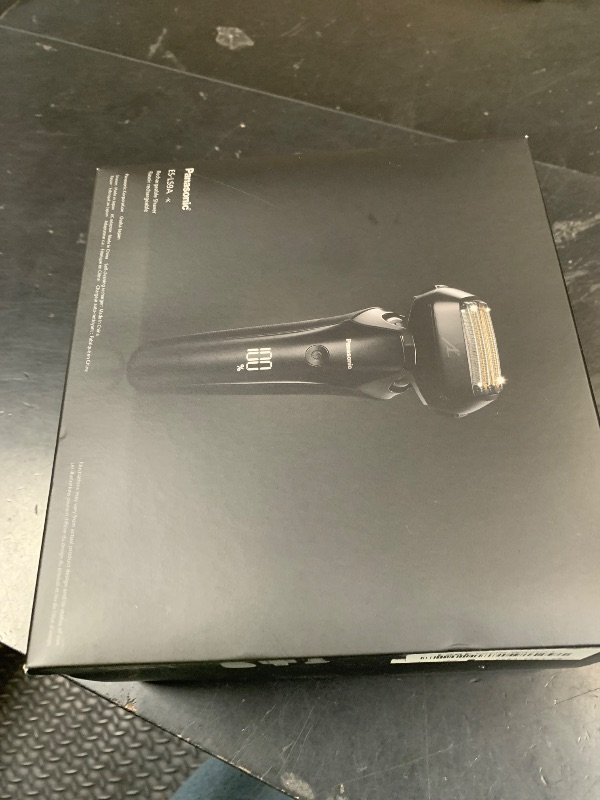 Photo 1 of Panasonic ARC6 Electric Razor for Men Face, Wet/Dry Foil Shavers for Men, Premium Automatic Cleaning and Charging Station, Ultra-Fast 6-Blade & Pop-Up Trimmer - ES-LS9A-K (Black)