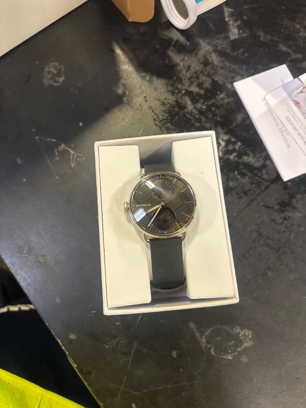 Photo 1 of WITHINGS ScanWatch 2 - Hybrid Smart Watch, Heart Rate Monitoring, Fitness Tracker, Cycle Tracker, Sleep Monitoring, GPS Tracker, 30-Day Battery Life, Android & Apple Compatible, HSA/FSA