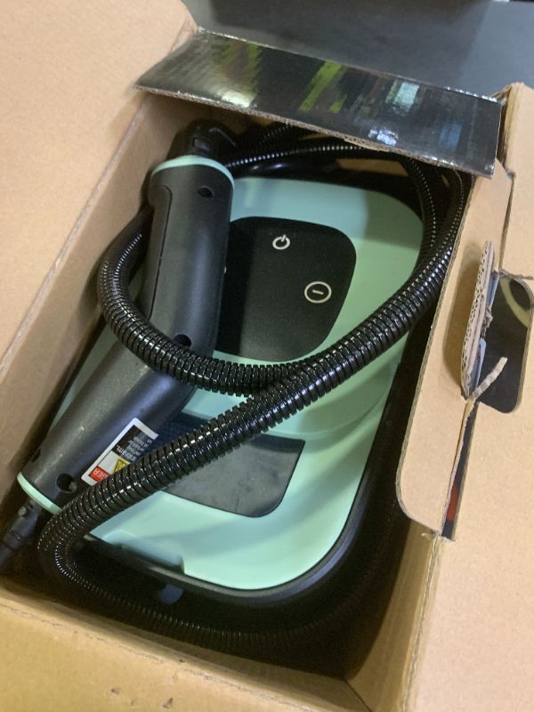 Photo 1 of Steam Cleaner, Portable Steamer for Cleaning with 16pcs Accessories, 6-Level Adjustable and 15s Heat-Up, Handheld Steam Cleaner for Home, Tile, Dirt, Grout, Grease, Car Detailing